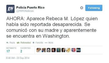 Aparece expareja de Don Omar reportada como desaparecida
