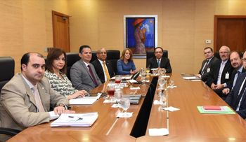 Valdez Albizu recibe al Jefe del Servicio Regional del Tesoro Francés para América Latina y el Caribe