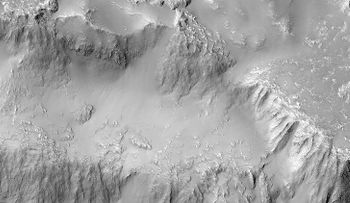 La NASA muestra las impresionantes "cataratas del Niágara" de Marte