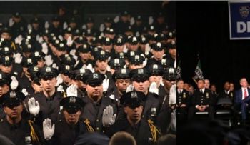 Veinte y siete nativos de RD se gradúan como oficiales del NYPD en el Madison Square Garden