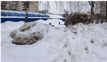 Alerta amarilla en Moscú por fuerte nevada