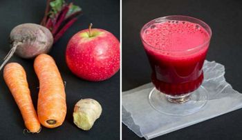 Qué sucede cuando mezclas remolacha, zanahorias y manzanas. Este jugo ayuda en muchas enfermedades.