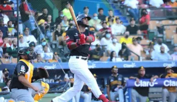 Majaguazo de Franchy Cordero y Aderlin Rodríguez mojan alas de las Aguilas 