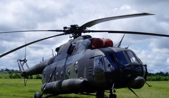Helicóptero del Ejército nicaragüense cae a tierra con nueve soldados