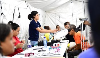 Operativo médico gratuito "Más Salud y Bienestar" beneficia a cientos de personas Hato del Yaque, Santiago