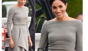 Meghan Markle deja ver sostén y no paran las críticas