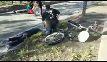 Primeras imágenes del atentado en NY; 8 muertos y 12 heridos 
