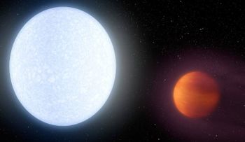 El nuevo exoplaneta es "más caliente que la mayoría de las estrellas"