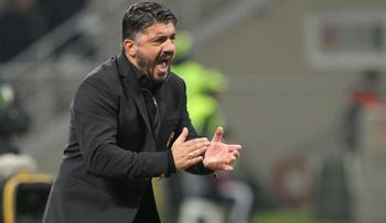La ira de Gennaro Gattuso al perder por goleada ante un equipo en zona de descenso