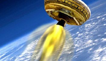 NASA prueba platillo volador para llevar personas a Marte