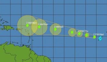 Se forma cuarta depresión tropical de la temporada