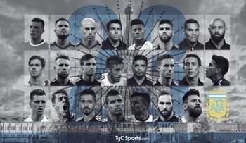Los 23 futbolistas de Argentina convocados al Mundial Rusia 2018