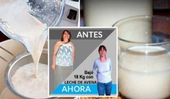Anota: cómo preparar leche de avena para eliminar grasa y bajar de peso como loco
