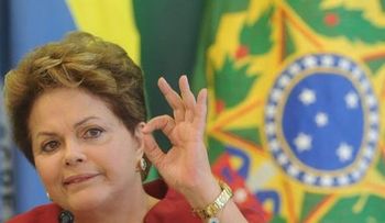 Brasil: fuerte baja en popularidad de Rousseff