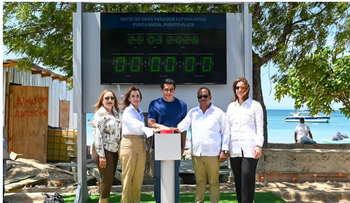 Ministerio de Turismo de República Dominicana inicia obra en Punta Rucia