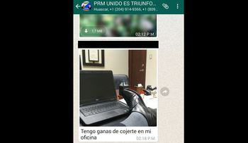 Atallah niega sea autor mensaje: tengo ganas de cogerte