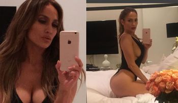 Jennifer Lopez comparte foto intima por accidente en Instagram