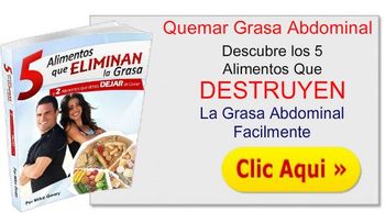  5 Excelentes alimentos para bajar grasa de la panza 