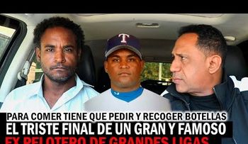 Jugó en Grandes Ligas y ahora está en la miseria