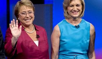 Resultados parciales plantean segunda vuelta entre Bachelet y Matthei