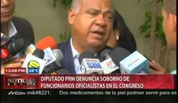 Diputado PRM: el Gobierno está comprando legisladores para aprobar reelección  
