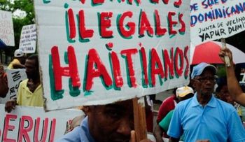 Dominicanos protestan en contra la presencia de haitianos indocumentados