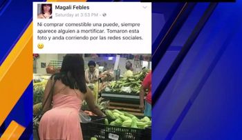 Magali Febles y su intento fallido por ganar 5 minutos de fama