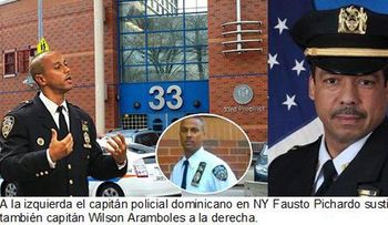 Trasladan capitán dominicano Fausto Pichardo del precinto 33 Alto Manhattan