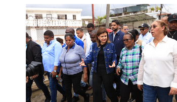 Raquel Peña lanza plan para prevenir inundaciones en cañadas