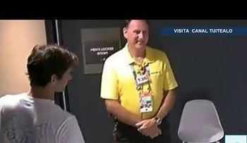 Roger Federer; un guardia de seguridad le niega el paso y el video se hace viral 