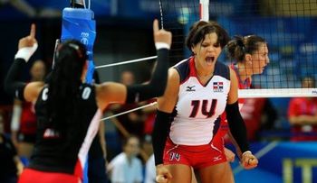 Selección dominicana gana segundo set 25-11 frente a Azerbaiyán
