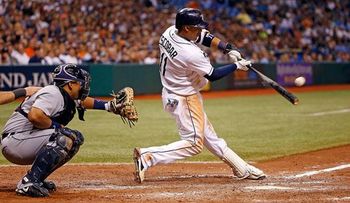 Rays ganan con carrera producida por Escobar