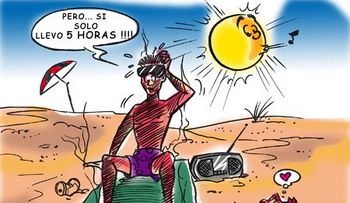 Por intenso calor, recomiendan tomar mucho líquido y usar ropa ligera