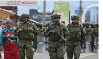 Primer acercamiento entre campesinos-indígenas y Gobierno de Ecuador
