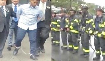 Trasladan a NY dominicano acusado explosión donde murió capitán de bomberos  