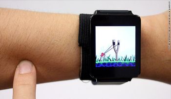 Esta tecnología convierte tu brazo en una pantalla táctil