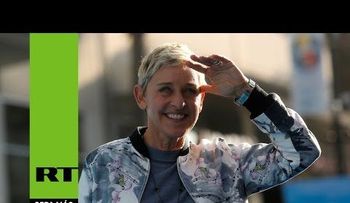 Acusan de racista a presentadora Ellen DeGeneres por un fotomontaje con Usain Bolt (VIDEO)