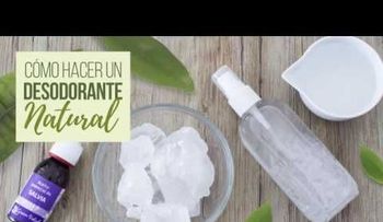 Cómo elaborar un desodorante natural con piedra de alumbre