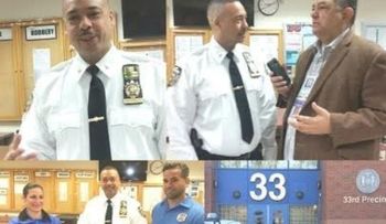 Crímenes bajan en área precinto de alto Manhattan donde dirige comandante dominicano Wilson Aramboles