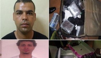 Apresan a dos extranjeros intentaron sacar drogas del país