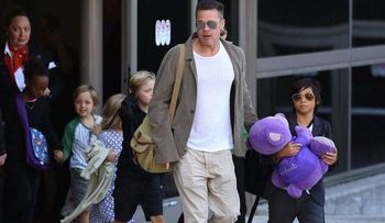 Brad Pitt queda libre de cargos por abusos a su hijo