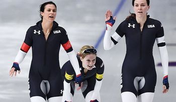 Entérate por qué este traje de las patinadoras incendia la Red: ¿Ã?nfasis en los genitales? 