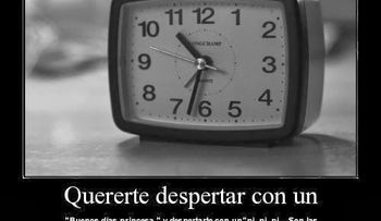 Para un buen despertar