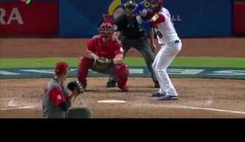 Jonrón de José Bautista en el Clásico Mundial