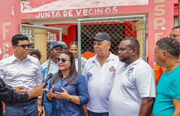 Programa "Obras Públicas en mi Barrio" llega a Villa Carmen, municipio SDE 