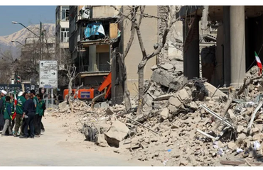 Teherán vive madrugada de pánico por bombardeos