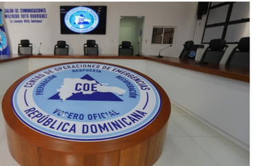 COE mantiene 4 provincias en alerta roja