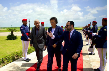 Abinader recibirá a presidenta de Surinam