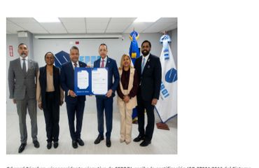 SEPROI, filial de Banreservas, obtiene certificación antisoborno ISO 37001
