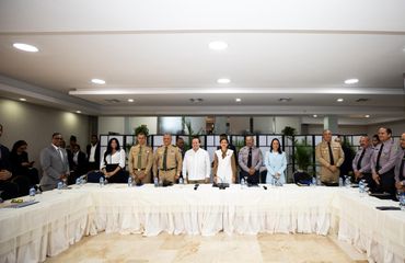 Raquel Peña revisa avances del Plan de Seguridad Ciudadana